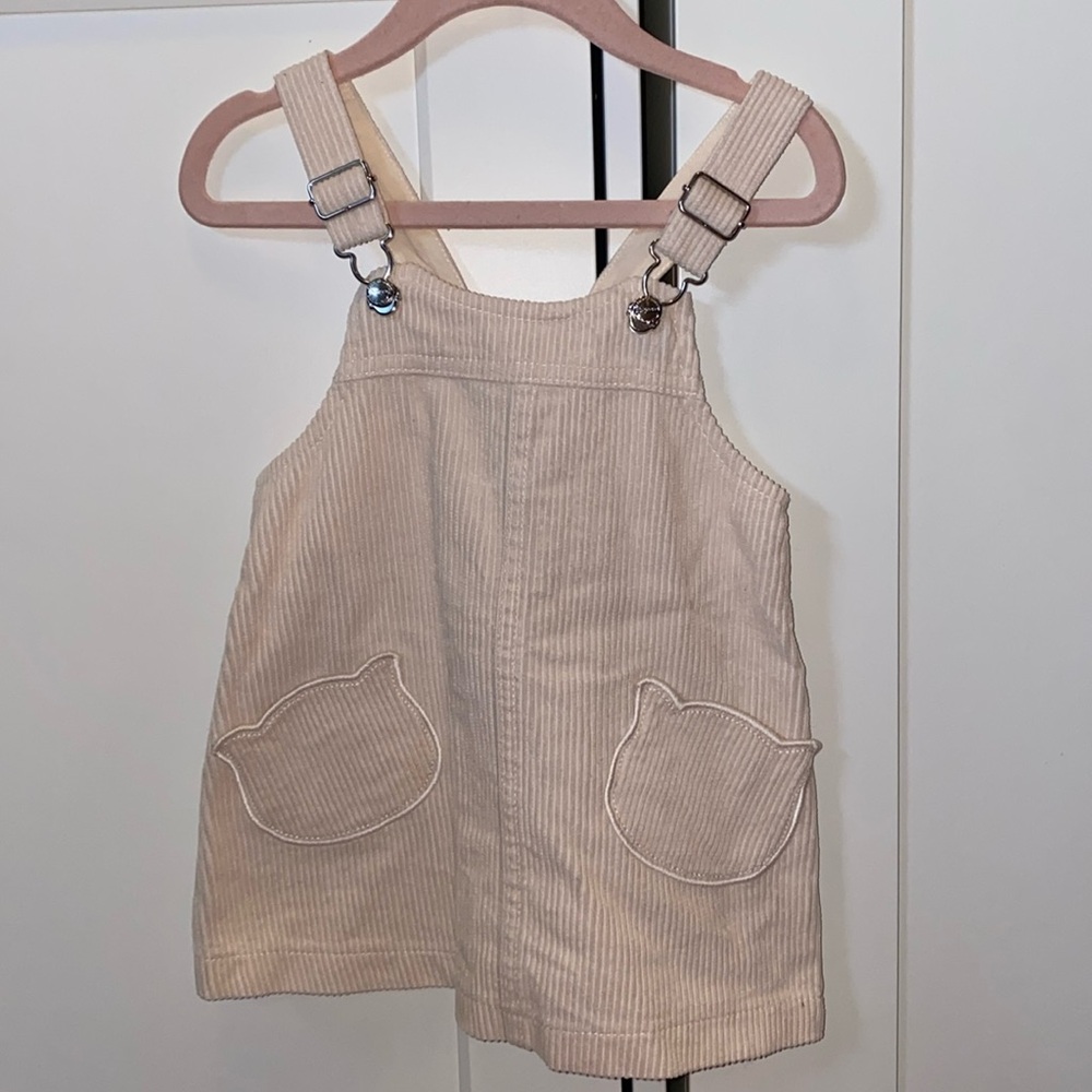 Mayoral 12m Corduroy Suspender Dress